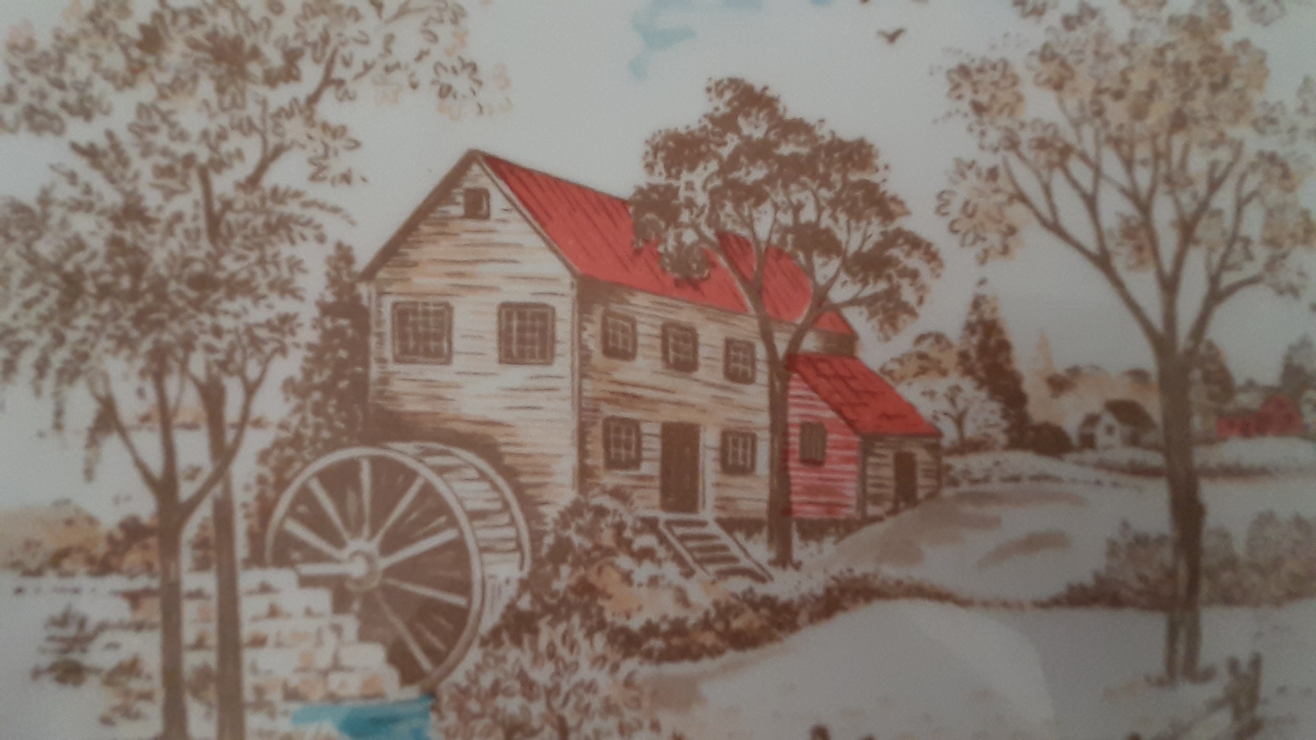 دیس دیوارکوب قدیمی