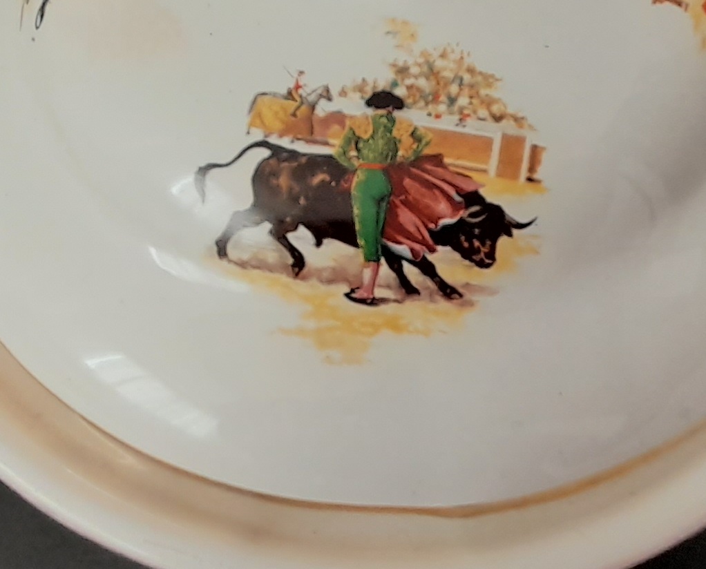 ظرف شکلات خوری سرامیکی خاص قدیمی