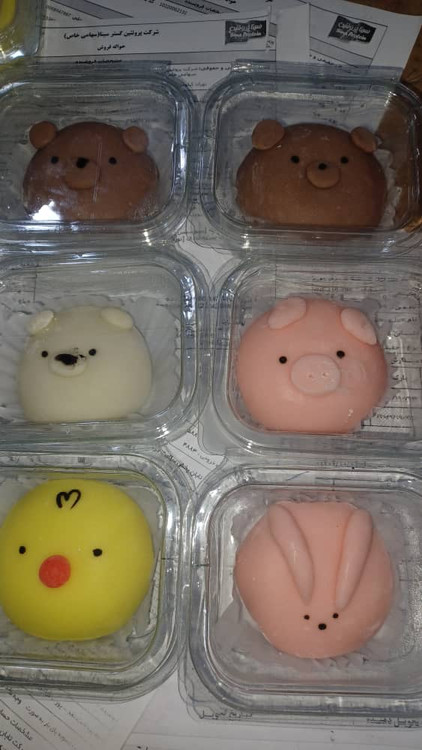 موچی رنگی تازه و خوشمزه