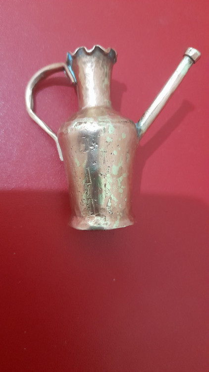 آفتابه مسی مینیاتوری