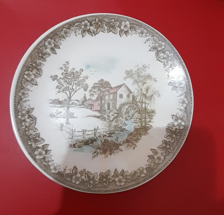 پیش دستی ملامین طرح نایاب قدیمی