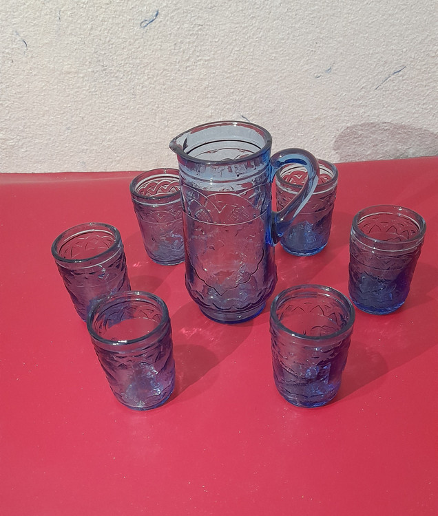 پارچ لیوان قاجاری قدیمی