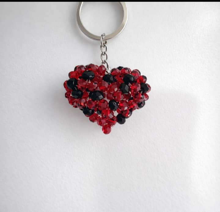 جاکلیدی قلبی نگین